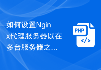 How to set up Nginx proxy server to achieve load balancing among multiple servers?