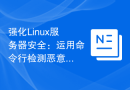 强化Linux服务器安全：运用命令行检测恶意行为