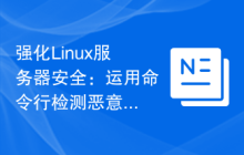 强化Linux服务器安全:运用命令行检测恶意行为