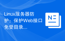 Linux服务器防护:保护Web接口免受目录遍历攻击。