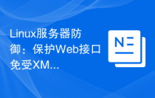 Linux服务器防御:保护Web接口免受XML外部实体攻击。