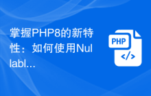 掌握PHP8的新特性：如何使用Nullable和代码更好地处理空值情况？