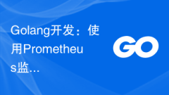 Développement Golang : utilisez Prometheus pour surveiller les performances des applications