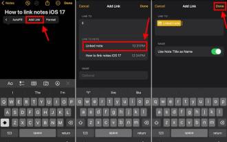 Comment connecter Apple Notes sur iPhone dans le dernier système iOS 17