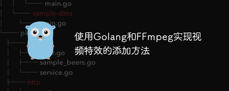 使用Golang和FFmpeg实现视频特效的添加方法