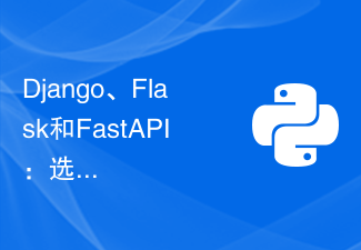 Django, Flask, and FastAPI: Choose the one that best suits your development needs