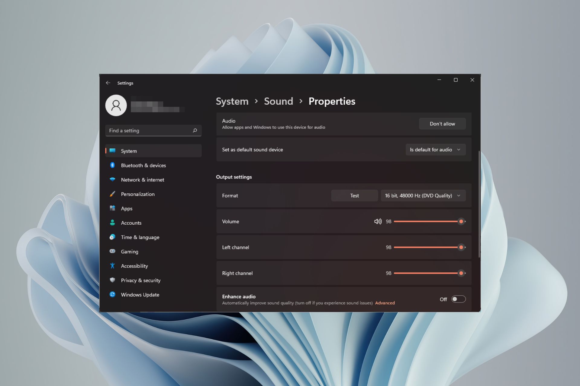 调整 windows 11 上的音频平衡 [左右声道] 的方法