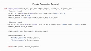 With GPT-4, the robot has learned how to spin a pen and plate walnuts.