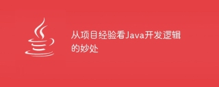 从项目经验看java开发逻辑的妙处
