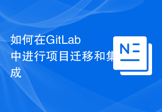 Cara memindahkan dan menyepadukan projek dalam GitLab