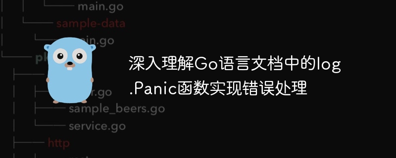 深入理解go语言文档中的log.panic函数实现错误处理