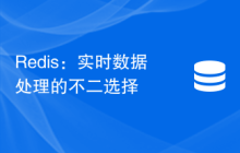 Redis：实时数据处理的不二选择