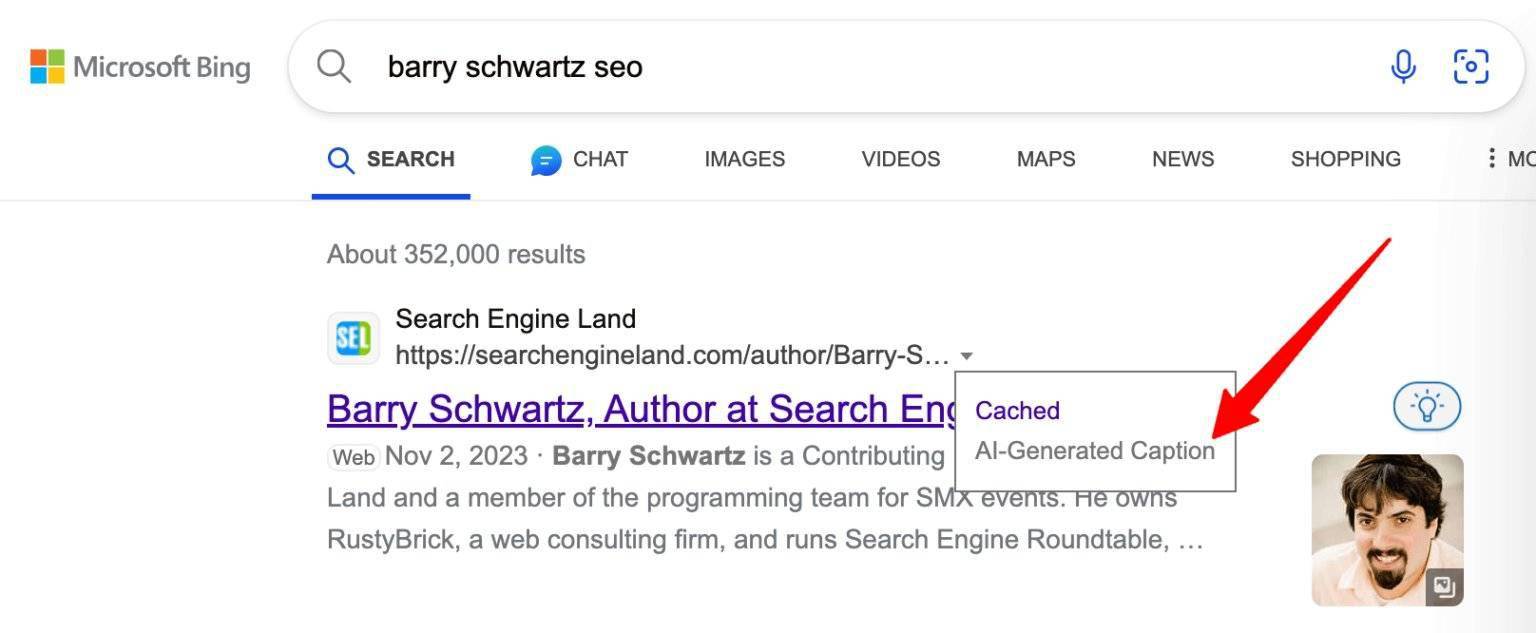 微软必应利用人工智能生成搜索结果标题,提升搜索效率
