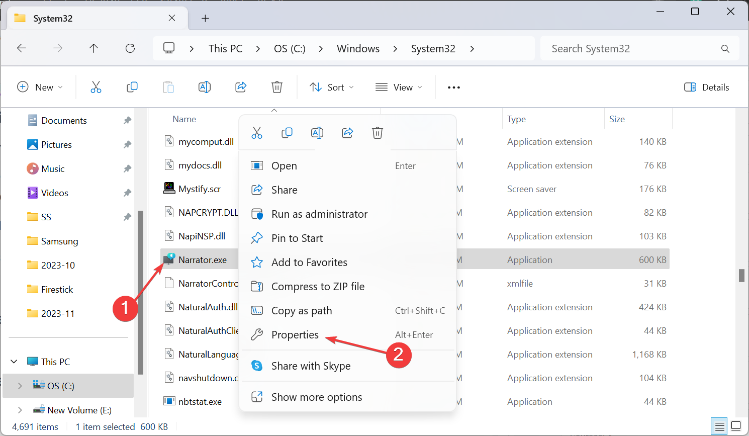修复:Windows 11 讲述人无法关闭