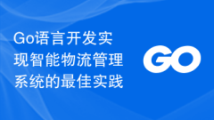 Go language development and implementation of best practices for intelligent logistics management systems