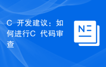 C++开发建议：如何进行C++代码审查
