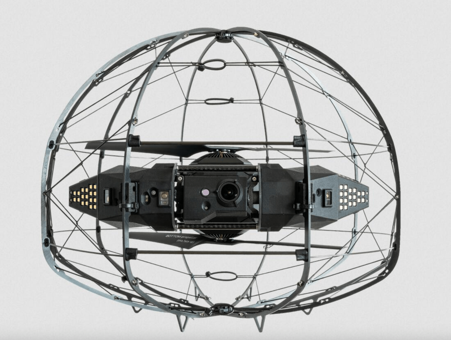 Flybotix 公司推出双旋翼室内无人机ASIO，采用“笼式设计”