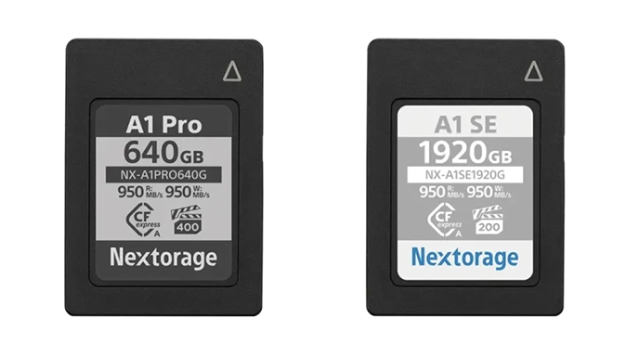 Nextorage推出速度猛增至950 MB/s的全新索尼CFexpress Type A存储卡