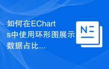 如何在ECharts中使用环形图展示数据占比