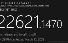 今日发布Win11 Build 2262x.1470(附KB5023780更新概要)