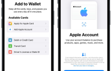更新iOS 15.5后钱包（Wallet）APP如何添加苹果账户卡？