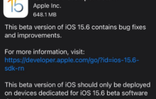 发布了iOS / iPadOS 15.6 Beta 4，修复了Bug并提升了性能。附带升级指南