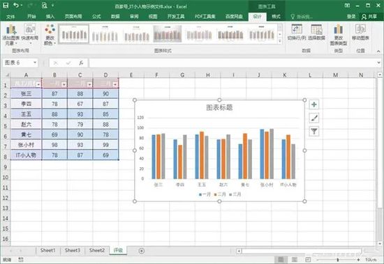 办公软件excel怎么做柱状图表 excel表格如何生成柱状图