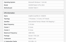 小米 Redmi G Pro 2024 游戏本曝光：i5-14500HX + RTX 4060 配置