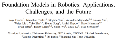 Large model + robot, a detailed review report is here, with the participation of many Chinese scholars