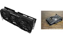 经改装的RTX 4070 Ti 显卡：独立风扇双插槽设计，尺寸为173mm×14.5mm，适用于4升小机箱