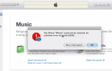 解决Mac或PC上的iTunes错误2009的方法