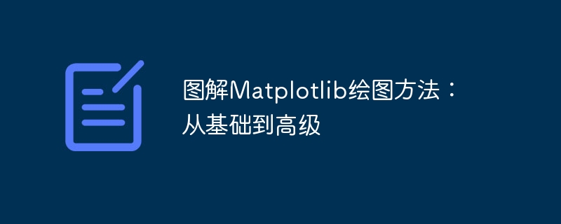 图解Matplotlib绘图方法：从基础到高级