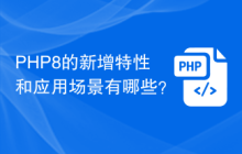 PHP8的新增特性和应用场景有哪些?
