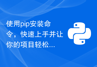 使用pip安装命令，快速上手并让你的项目轻松起飞