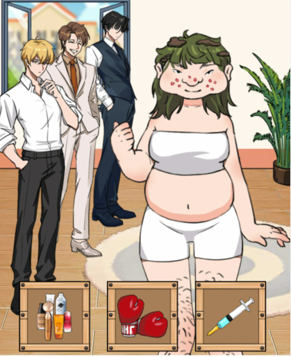 《汉字找茬王》爆改素人让小姐姐迷倒所有人通关攻略