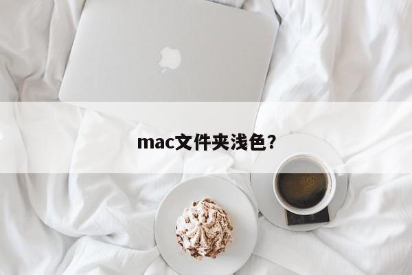 mac文件夹浅色？