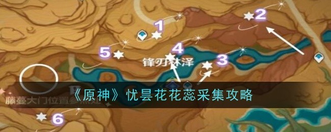 《原神》忧昙花花蕊采集攻略