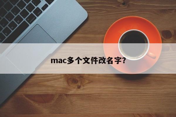 mac多个文件改名字？