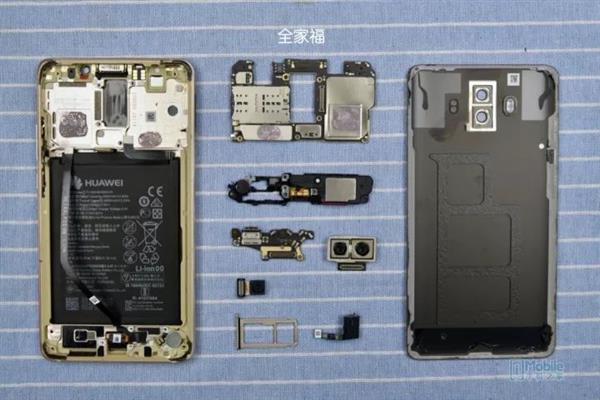 华为mate10保时捷怎么拆开「最新华为Mate 10拆解」