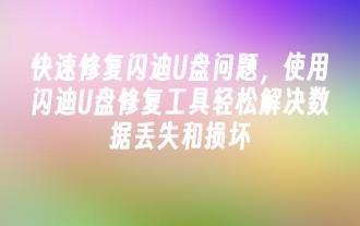 SanDisk USB 플래시 드라이브 수리 도구를 사용하여 SanDisk USB 플래시 드라이브 문제를 신속하게 해결하고 데이터 손실 및 손상을 쉽게 해결하세요.