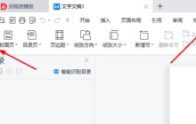WPS文字文档智能目录识别怎么用 教你一招就会了