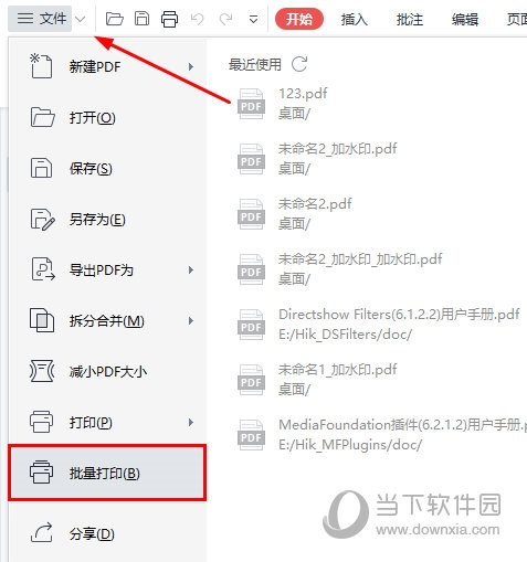 WPSPDF怎么批量打印 教你快速操作
