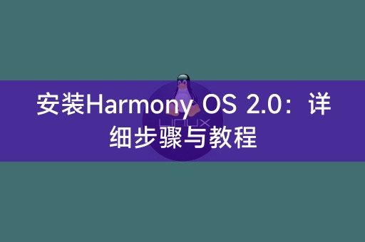 安装Harmony OS 2.0：详细步骤与教程