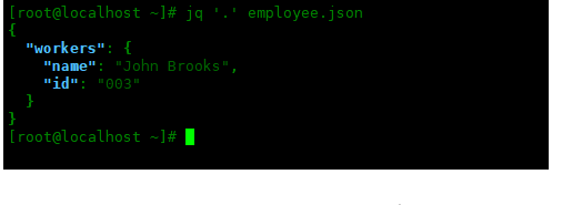 Linux 中的 JQ 命令使用实例