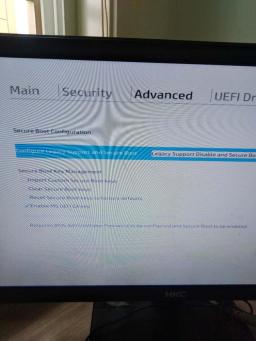 hpbios cannot boot from USB disk and the system is not started