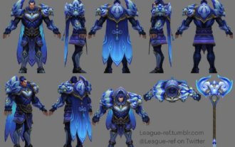 Morgana sangat cantik! Model siri porselin biru dan putih 2024 'League of Legends' terdedah