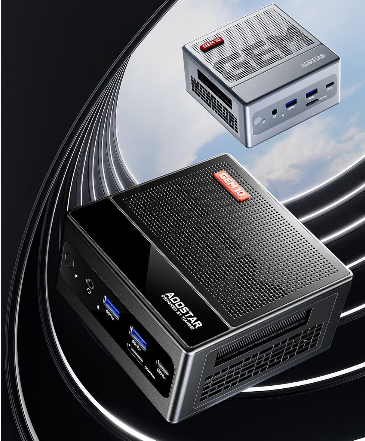 天钡 GEM10 迷你主机开售：锐龙 R7-7840HS、标配独立 OCuLink，2999 元起