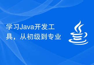 学习Java开发工具,从初级到专业