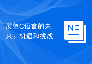 展望C语言的未来：机遇和挑战