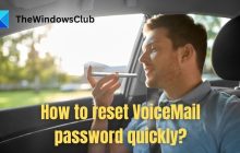 如何快速重置VoiceMail密码？
